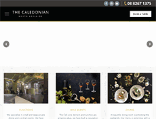 Tablet Screenshot of caledonianhotel.com.au